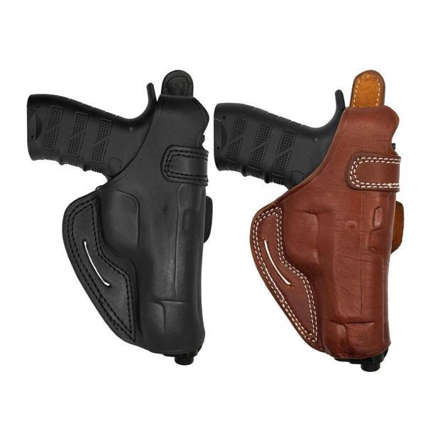 Savage Tek Kanat Kelebek Tabanca Kılıfı F92 Beretta Kahve - Image 1