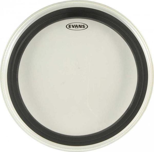 EVANS BD24EMAD2 24 İNC EQ3 ÇİFT KAT RINGLİ ŞEFFAF VURULAN TARAF - Image 1