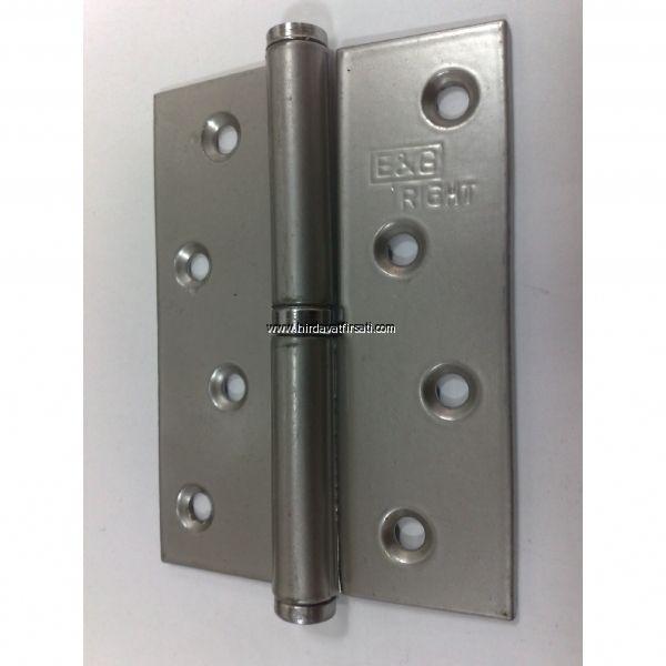 10 cm çelik okka saten kapı menteşesi kampanyalı Sağ kapı - Image 1