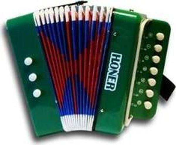 HONER B0703-GR 8 BAS COCUK AKORDIYON YEŞİL - Image 1