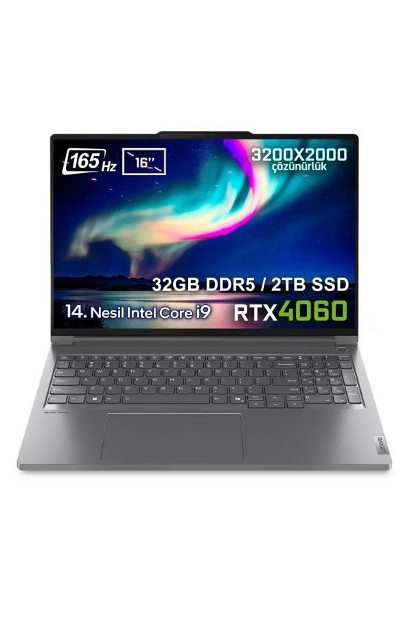 Lenovo Thinkbook 16Pg5 Irx Core İ9-14900Hx 32Gb Ddr5 2Tb Ssd Rtx4060 8Gb 16 İnç 165Hz Fdos Laptop - Image 1