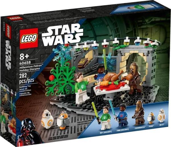 LEGO Star Wars 40658 Millennium Falcon Holiday Diorama +6 Yaş (282 Parça) - Image 1