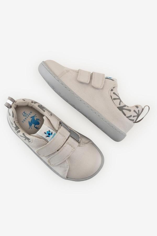 Smart Walker Canvas Play Beyaz Barefoot Çocuk Ayakkabı - Image 1