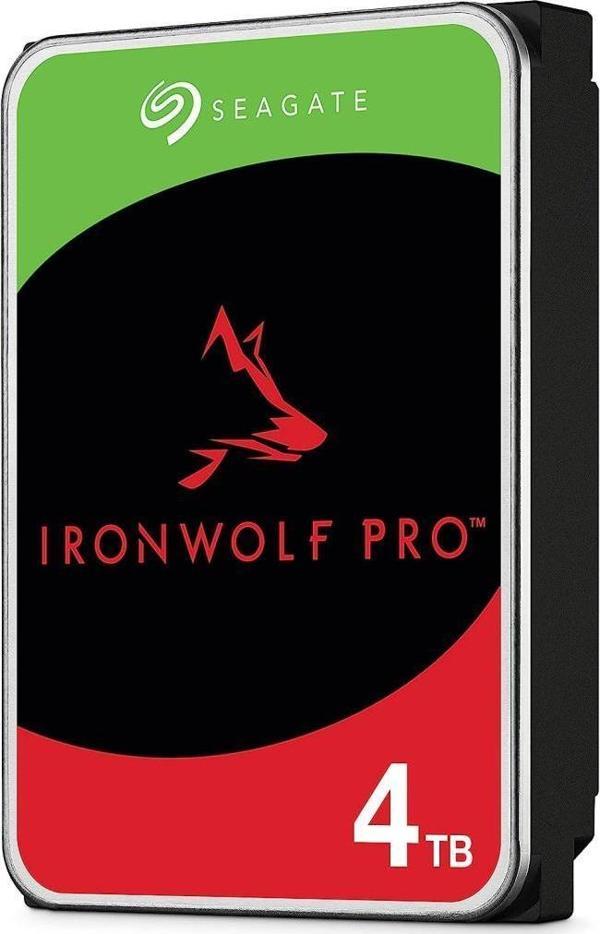 Seagate 3.5" 4 TB Ironwolf Pro ST4000NE001 SATA 3.0 7200 RPM Hard Disk - Image 1