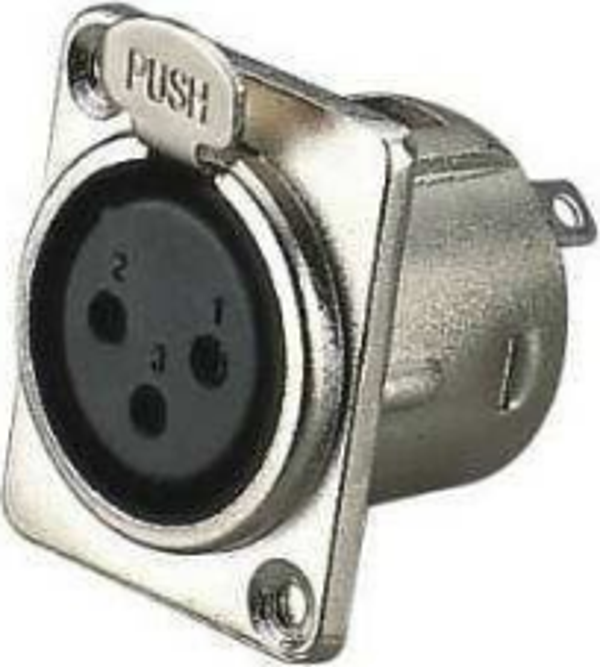 UPTECH KJ109 CANON DİŞİ ŞASE 3 PİN MİKROFON - Image 1