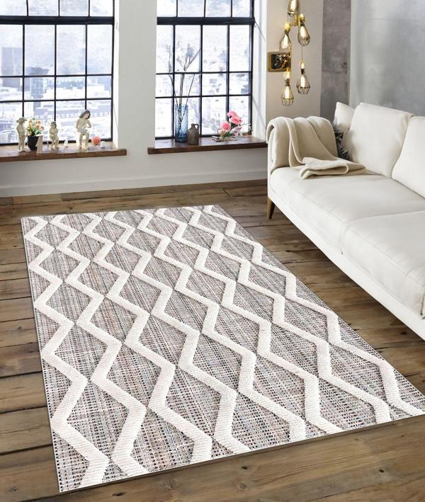 Dijidekor Işıltı Koleksiyonu Model151 Süngerli Dijital Baskılı Saçaksız Mutfak Halısı Yolluk - Image 1