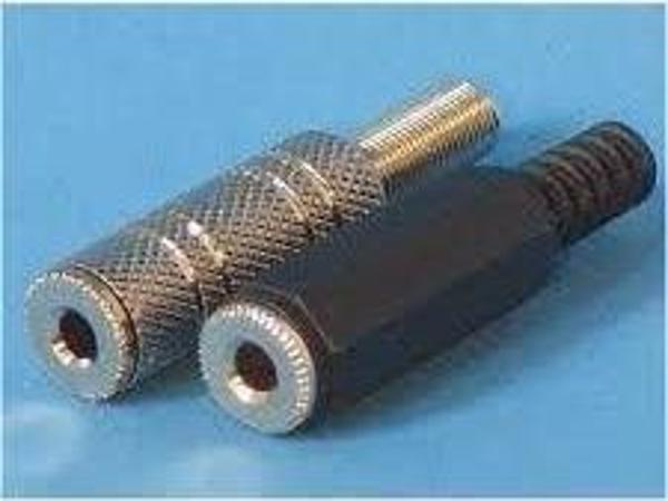UPTECH KJ48CR 3.5 MM SEYYAR DİŞİ JAK METAL - Image 1