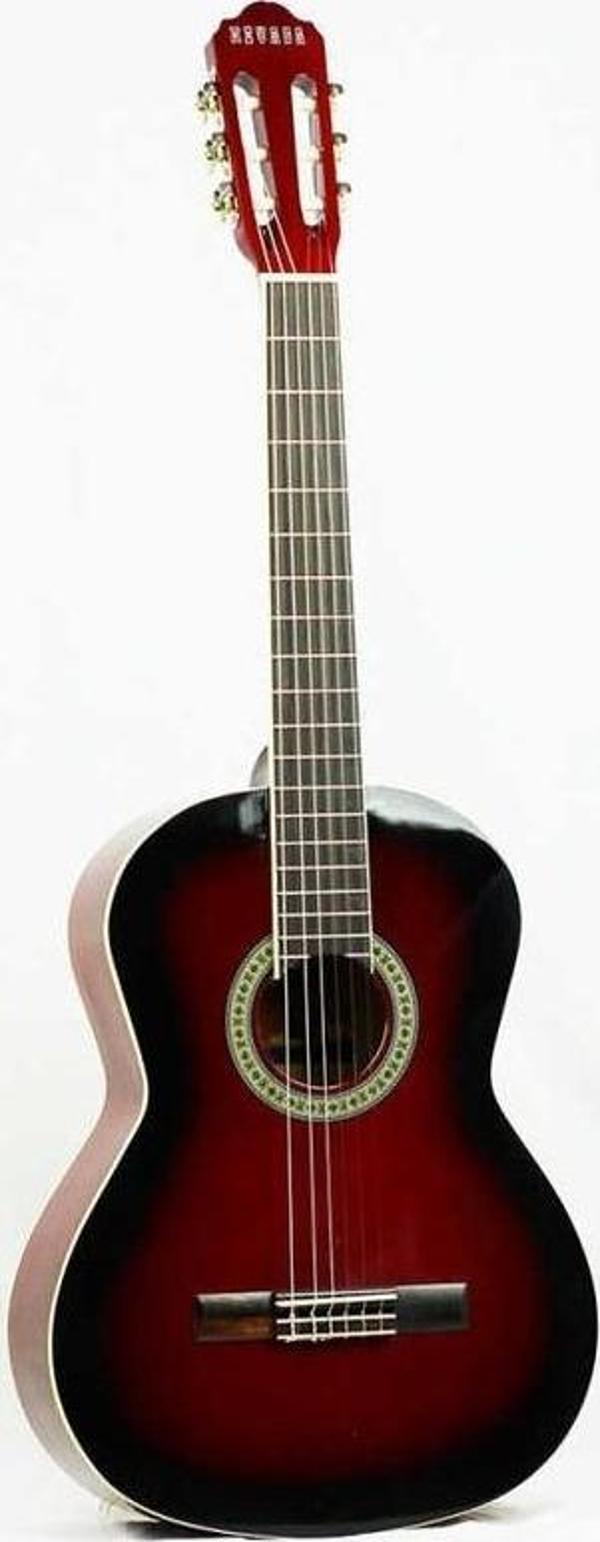 NEVADA AC-965RB KLASİK GİTAR KIRMIZI GÜL KLAVYE - Image 1