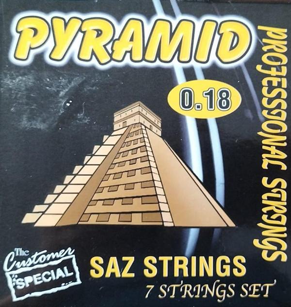 ÖDEMİŞ PYRAMİD 0.18 KISA SAP BAĞLAMA TELİ - Image 1