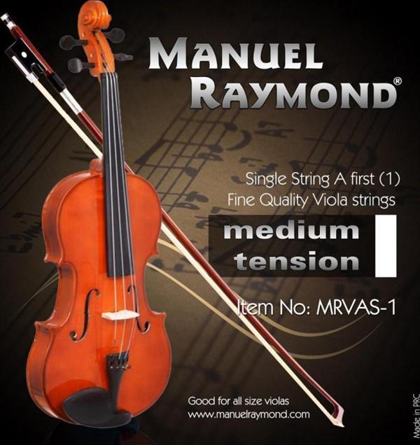 MANUEL RAYMOND MRVAS1 VİOLA TELİ TEK 1. LA - Image 1