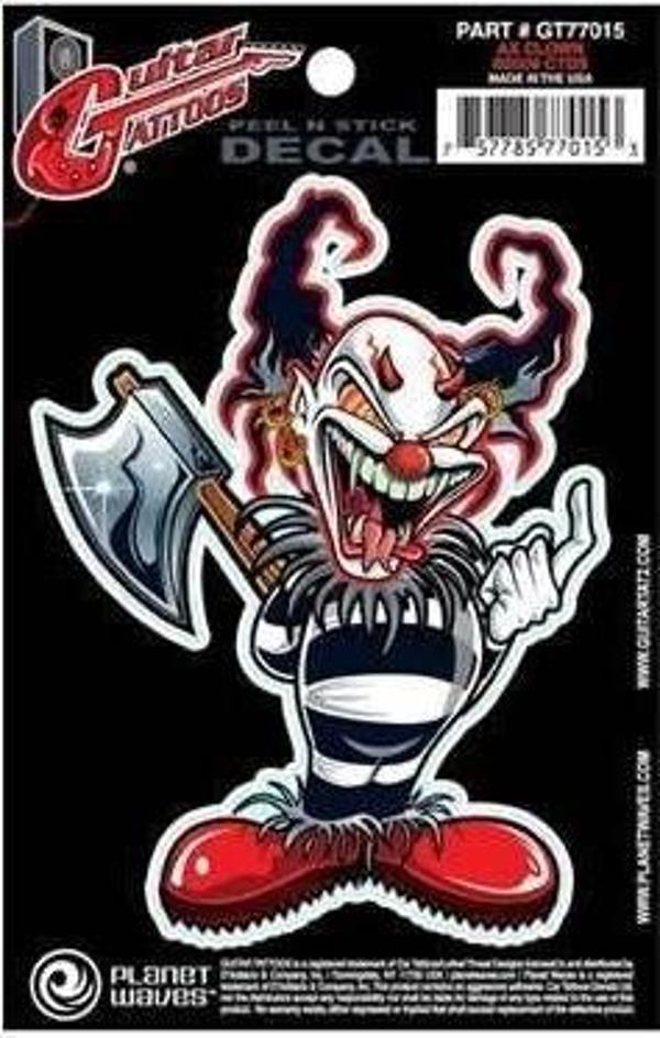 DADDARİO GT77015 STİCKER YAPIŞTIRMA AX CLOWN - Image 1