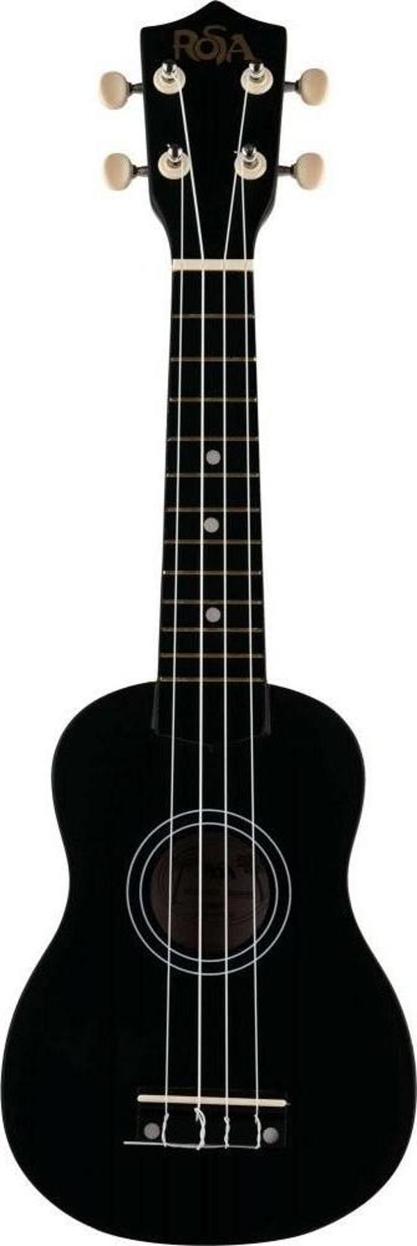 ROSA RU002-BK SOPRANO UKULELE SİYAH - Image 1
