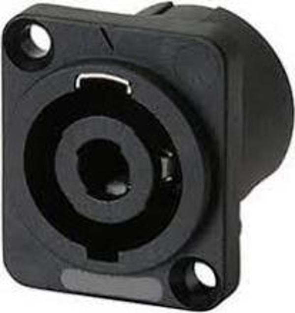 UPTECH KJ123 ŞASE DİŞİ 4 PİN MİNİ KARE SPEAKON KONNEKTÖR - Image 1