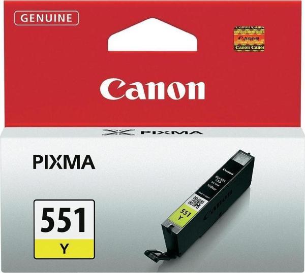 Canon CLI-551Y Yellow Sarı Mürekkep Kartuş İp7250 Mx925 - Image 1
