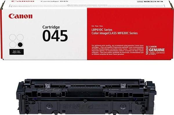 Canon Black Siyah 1.400 Sayfa Kapasiteli Toner Mf635-631 Lbp613 Crg-045 Bk - Image 1
