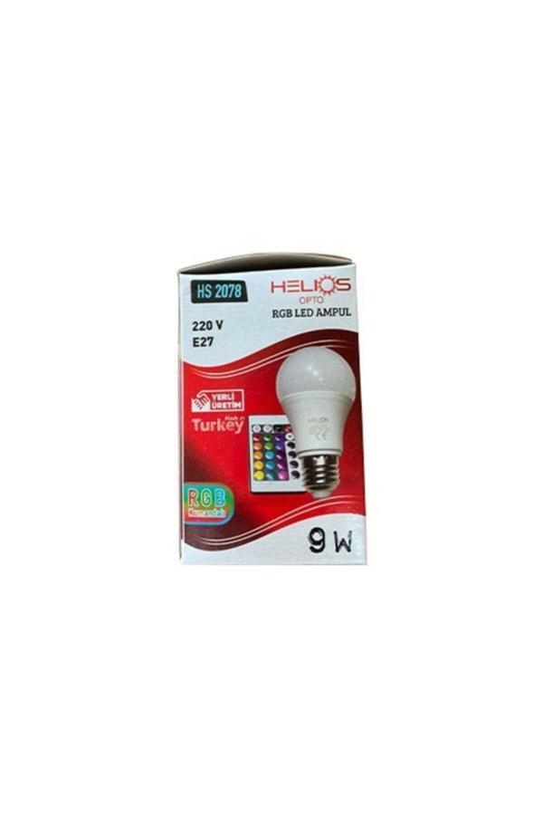 Helios Hs2078 9W Rgb Led Ampül - Image 1
