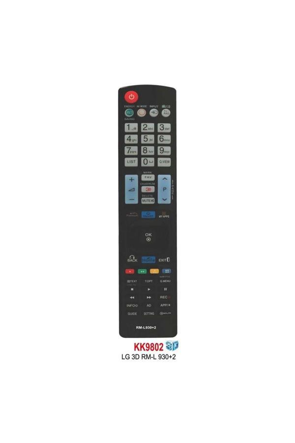 Herz Lg 3D Rm-L930+2 Lcd Tv Kumandası - Image 1