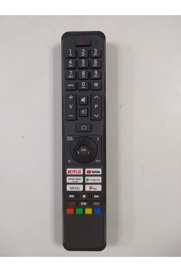 Fuchs Vestel Lcd Prime Video  Youtube Netflix Tuşlu Android Kumanda - Image 1