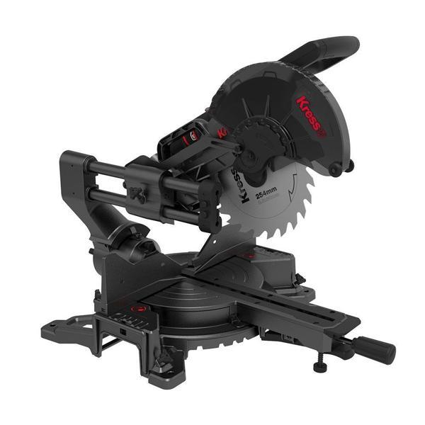 Kress KH483.9 40Volt 1400W 254MM Kömürsüz Kızaklı Bluetooth Bağlantılı Profesyonel Gönye Kesme (Akü Dahil Değildir) - Image 1