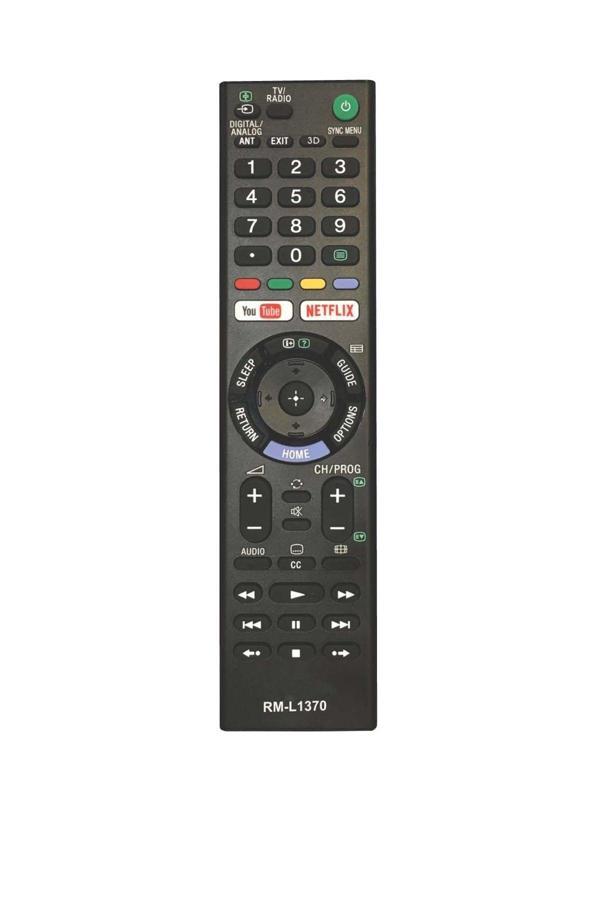 Fuchs Sony Rm-L 1370 Netflix-Youtube Tuşlu Lcd Kumandası - Image 1