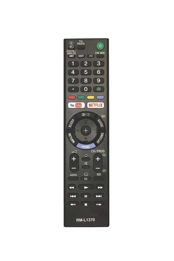 Herz Sony Rm-L 1370 Netflix-Youtube Tuşlu Lcd Kumandası - Image 1