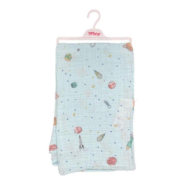 Tiffany Baby Baskılı Müslin Bebek Battaniyesi 79080 - Image 1