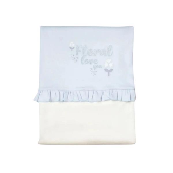 Biorganic Love Floral Bebek Battaniye 85x90 CM 64733 - Image 1