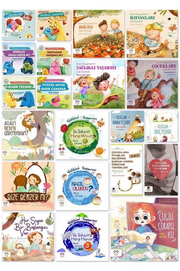 Merve Gülcemal 21 Kitap Set Tüm Kitapları - Cezve Çocuk - Image 1