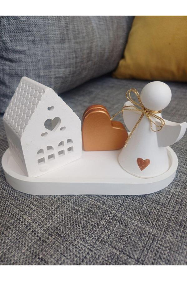 Opulent Accessories Melek Konsept Hediyelik, 4 Parça Yeni Yil Hediye Kutusu,Yeni İş Hediyesi,Dekoratif,Doğum Günü,Noel - Image 1