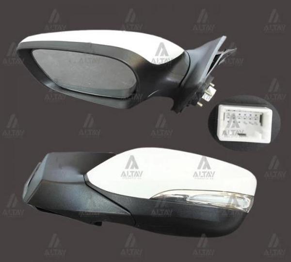 Ayna Dış Dikiz Elantra 2011-2016 Elektrikli Sinyalli Sol (1 Adet) (Oem No: 87610-3X170) - Image 1