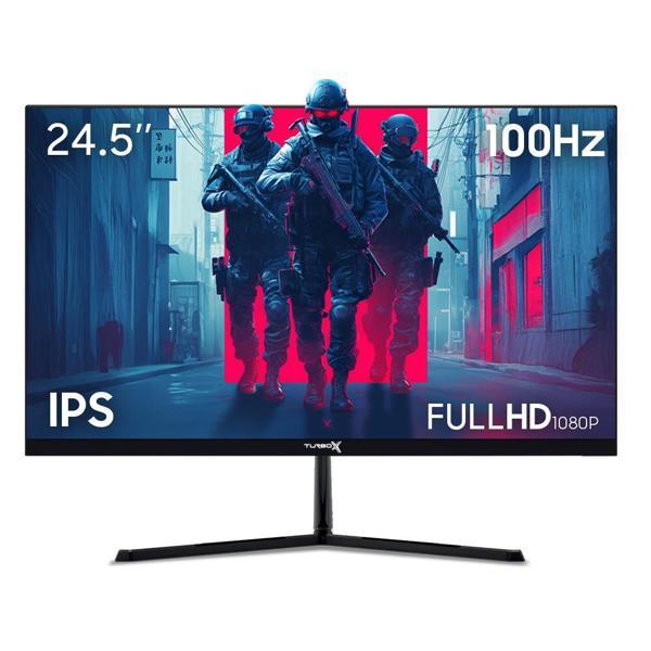 Turbox Swat Mt-L245FHD100 100Hz 2ms Vga Hdmi 1920x1080 24.5 inç Flat Frameless Monitör - Image 1