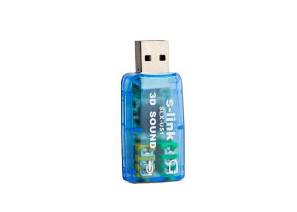 Slx-U51 Usb Ses Kartı 2.0 Çevirici Adaptör - Image 1