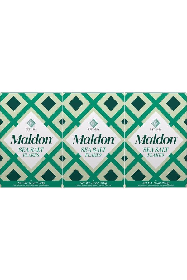 Maldon Deniz Tuzu 250 Gr X 3 Toplam : 750 Gr Marketimgo Avantaj Paket Total 750 Gr 3 Pieces - Image 1