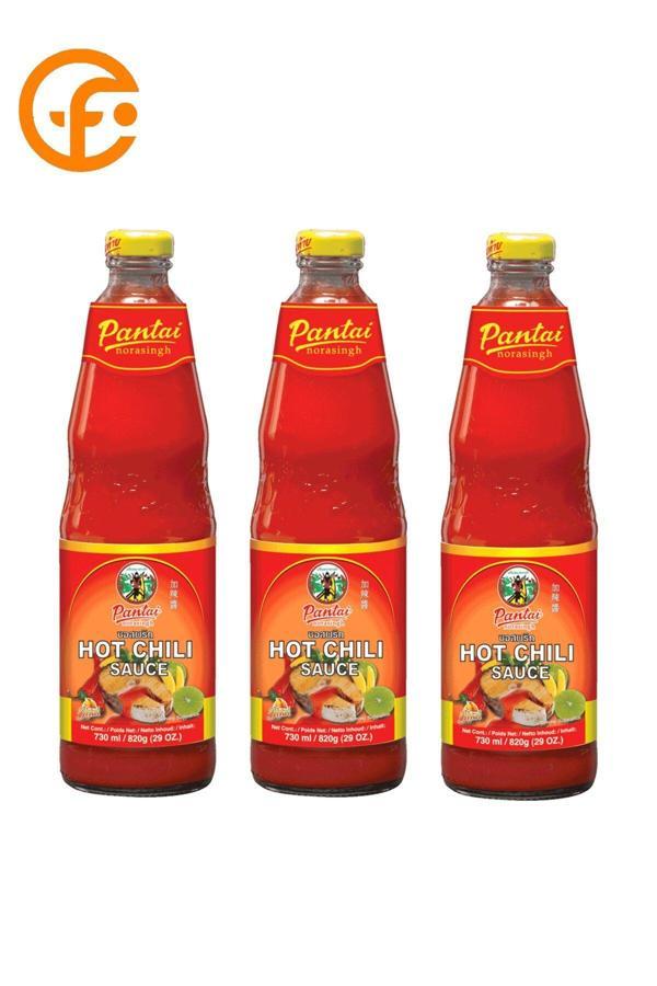 Pantai Hot Chılı Souce 730 Ml (3 Adet) - Image 1