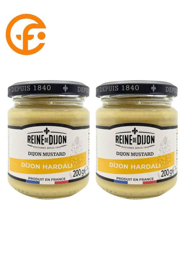 Reine Dijon Hardal 2’Li Set | 2 X 200 G | Fransız Usulü Klasik Hardal - Image 1