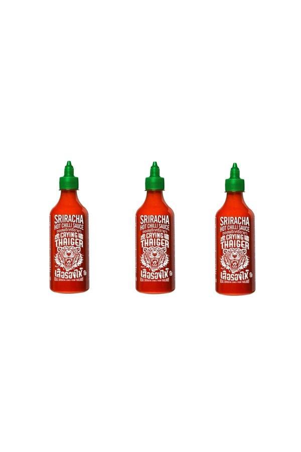 Srıracha Crying Thaiger Extra Hot Sos 440 Ml Acı Sos X 3 Adet - Image 1