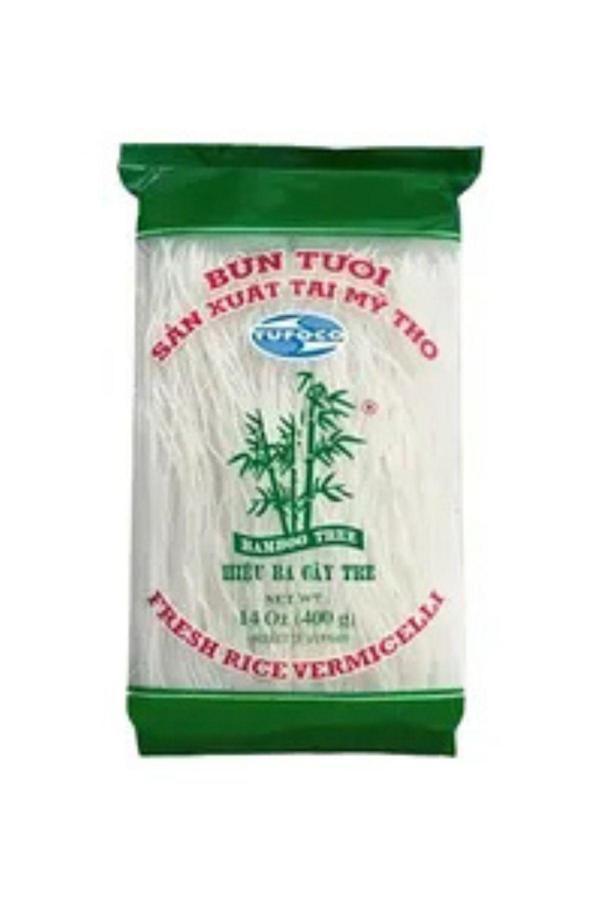 Tufoco Şehriye 400G – Glutensiz Rice Vermicelli | Asya Usulü İnce Pirinç Eriştesi - Image 1