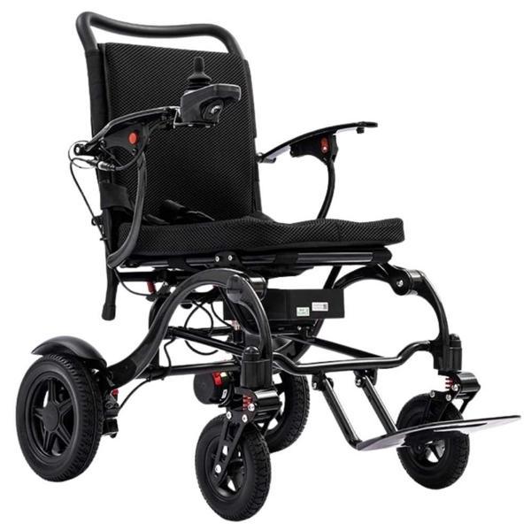 Poylin Karbon Fiber Akülü Tekerlekli Sandalye | Katlanır, Lityum Akülü, 120Kg Taşıma Kapasiteli P214 - Image 1