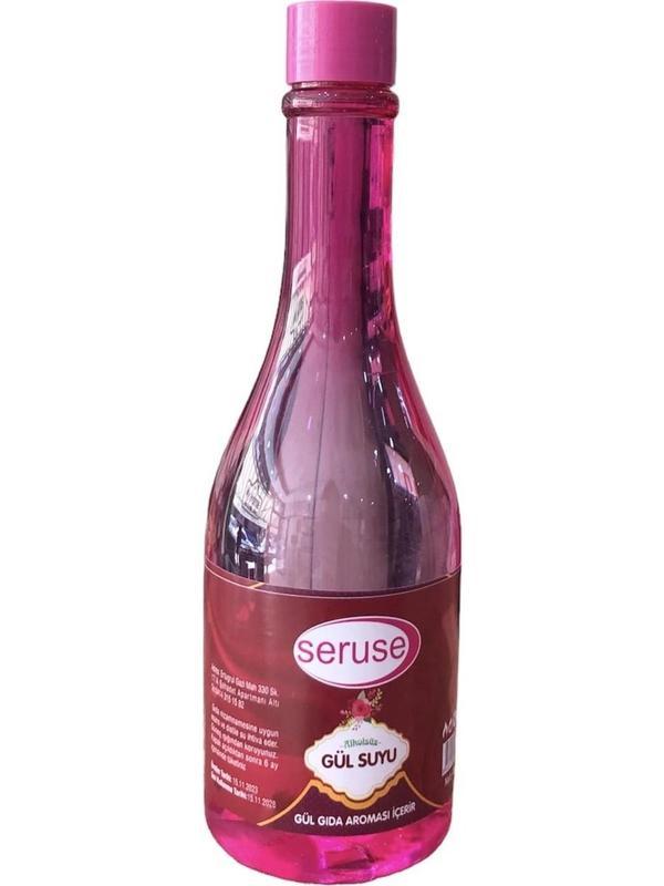 Seruse %100 Doğal Gül Suyu 400 ml Gıdaya Eklenebilir İçilebilir Gıdaya Uygun - Image 1