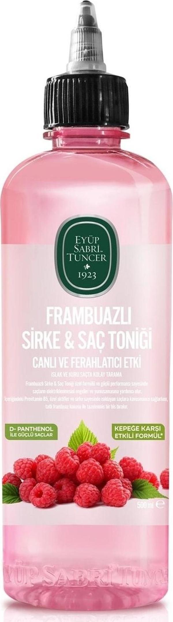 Eyüp Sabri Tuncer Frambuazlı Sirke  Saç Toniği 500 ml - Image 1