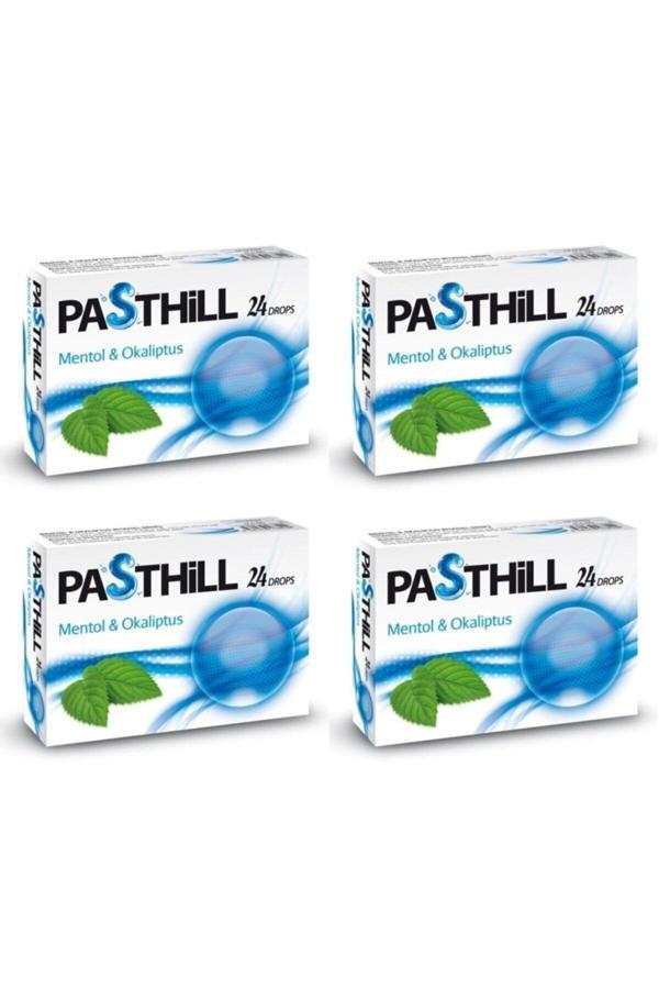 Pasthill Mentol & Okaliptus 24 Drops 4 Kutu - Image 1