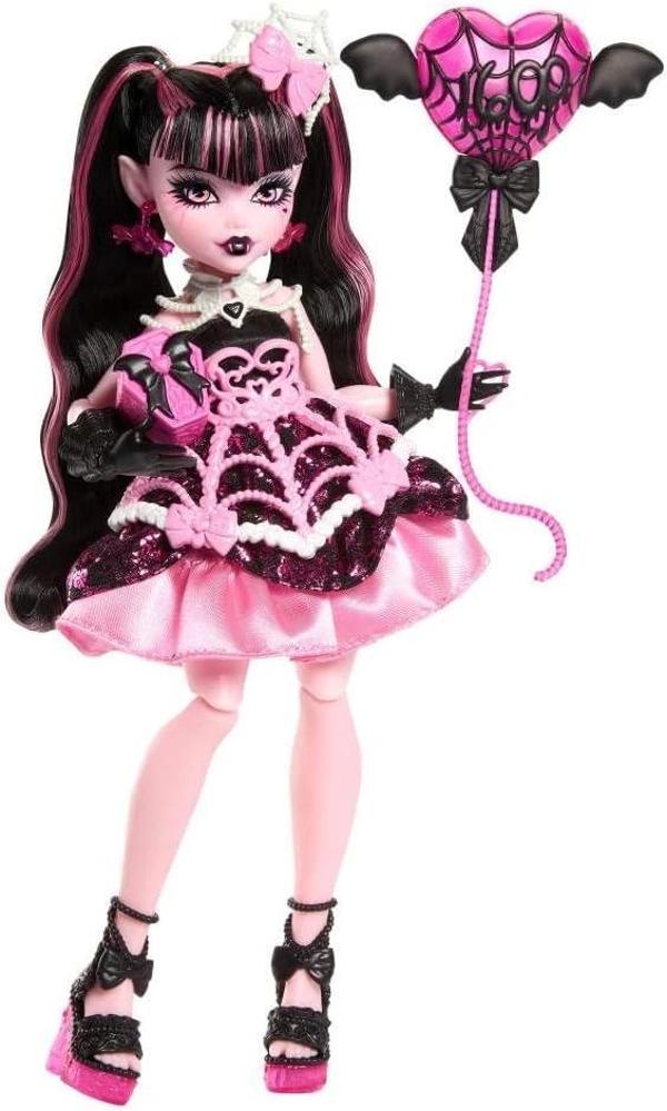 Monster Hi̇gh Havalı Doğum Günü Seri̇si̇ Draculaura JBG74 - Image 1