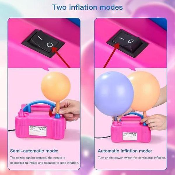 Büro Ev Ofis Parti Süsleme Keyfi için Elektrikli Balon Şişirme Makinesi - Image 1