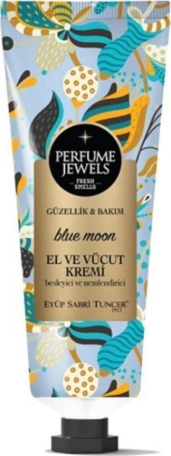 Eyüp Sabri Tuncer Perfume Jewels Blue Moon El Ve Vücut Kremi 50 Ml Tüp - Image 1