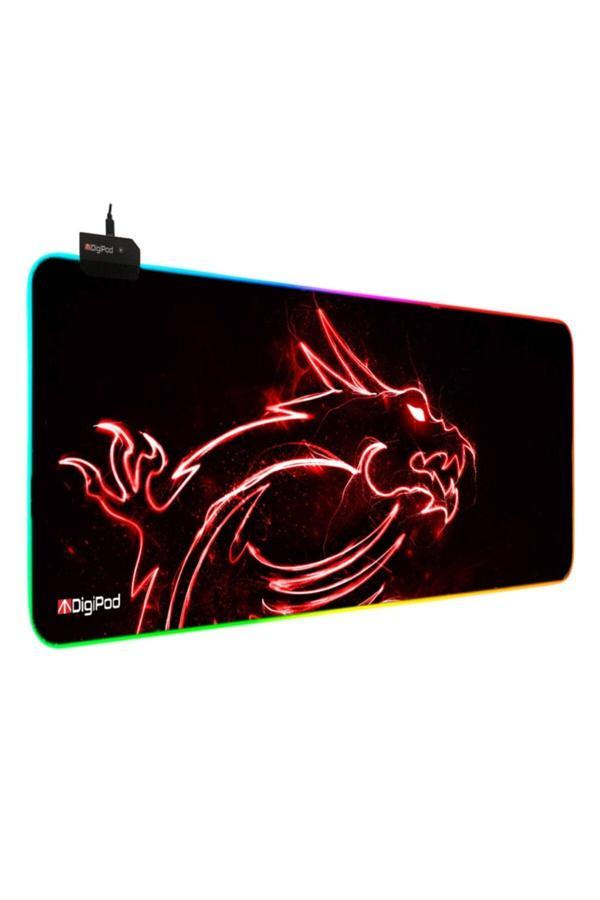 Digipod Rgb Oyuncu Mousepad Rgb Gaming Oyuncu Mouse Pad Kaymaz Taban 70 X 30 4Mm Kalınlık - Image 1