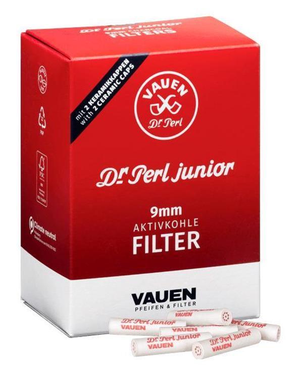 Vauen Dr.Perl Pipo Filtresi 9mm 180 li Paket - Image 1
