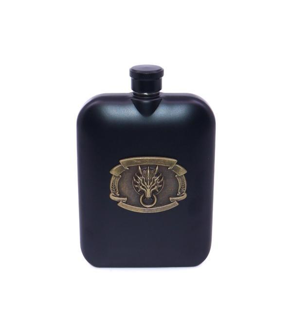 Ejder - Dragon Desenli Paslanmaz Çelik Cep Matarası 7 oz (200ml) - Image 1