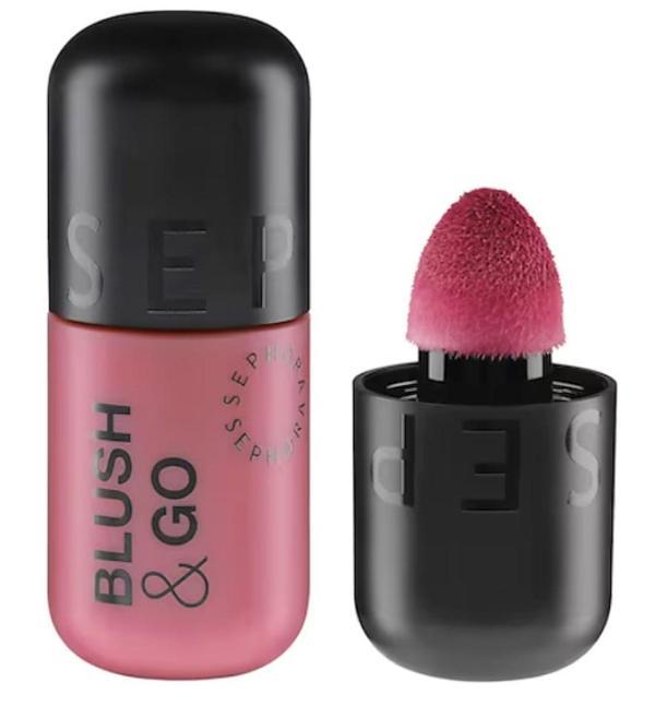 SEPHORA COLLECTION Blush & Go - Mat Bitişli Likit Allık 01 - Image 1