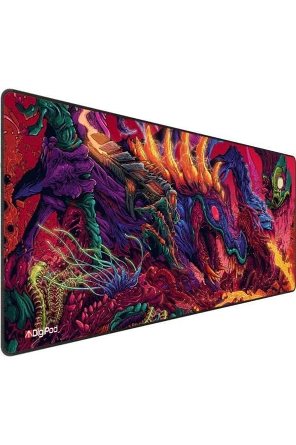 Digipod Gaming Mousepad Oyuncu Mouse Pad 90X40 Xxl Büyük Oyuncu Mousepad Kaymaz Taban 4Mm Kalınlık - Image 1