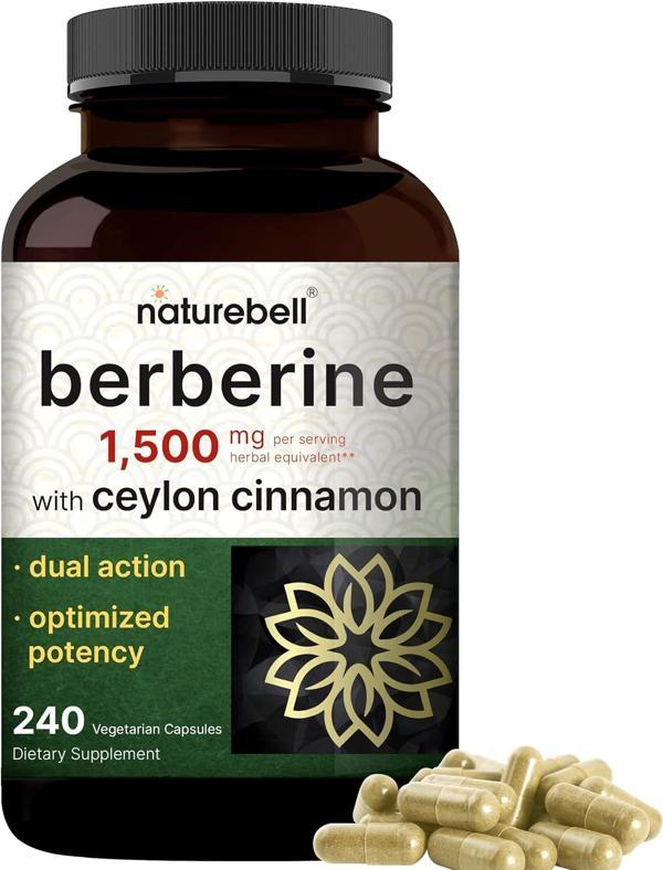 Naturebell Berberine 1500 mg 240 Tablet - Image 1